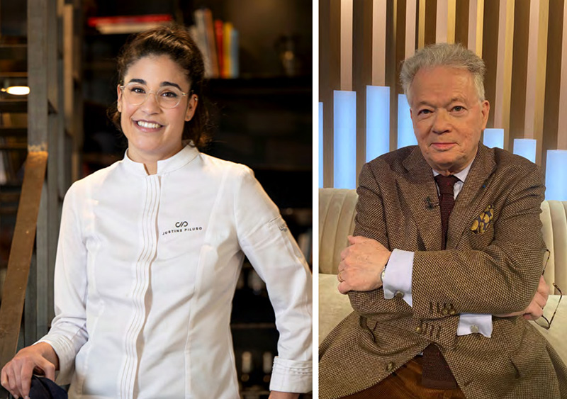 Justine Piluso - Gilles Pudlowski - Salon Saveurs