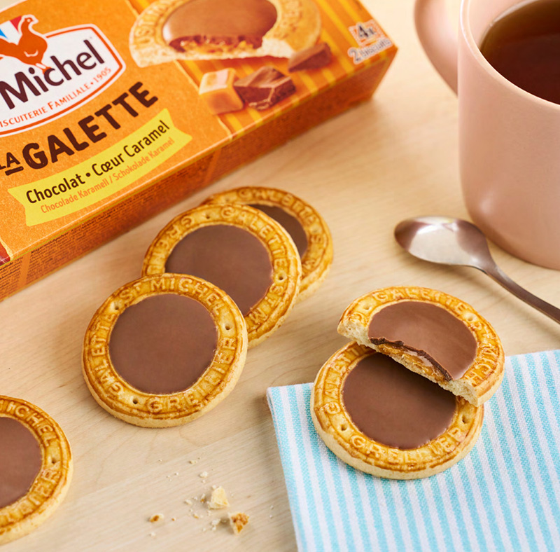 La Galette Chocolat Cœur Caramel