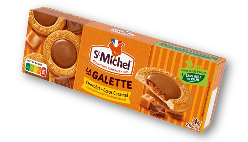 La Galette Chocolat Cœur Caramel