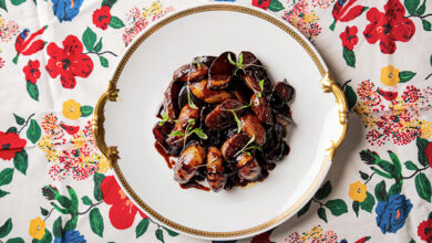 Pommes de terre laquées sauce soja façon coréenne