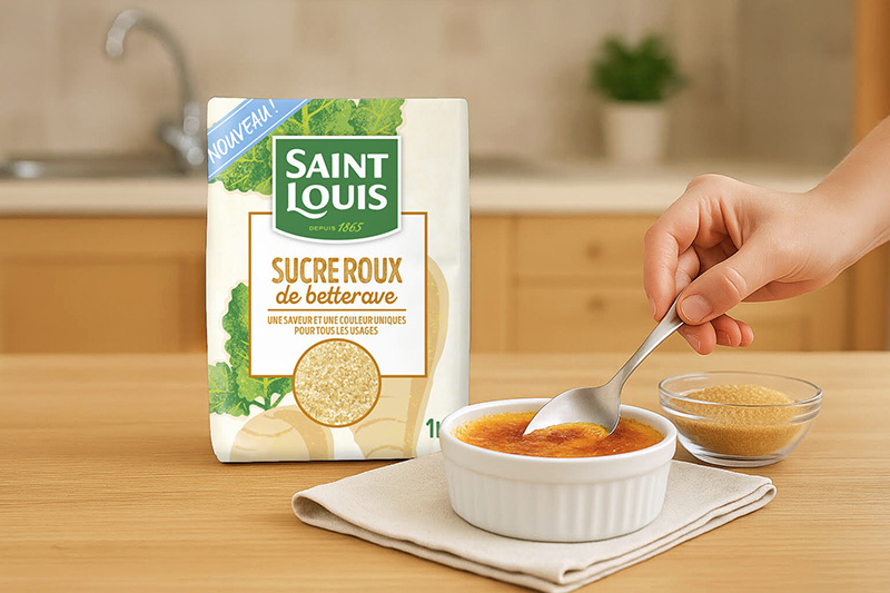 Saint Louis Sucre : sucre roux de betterave