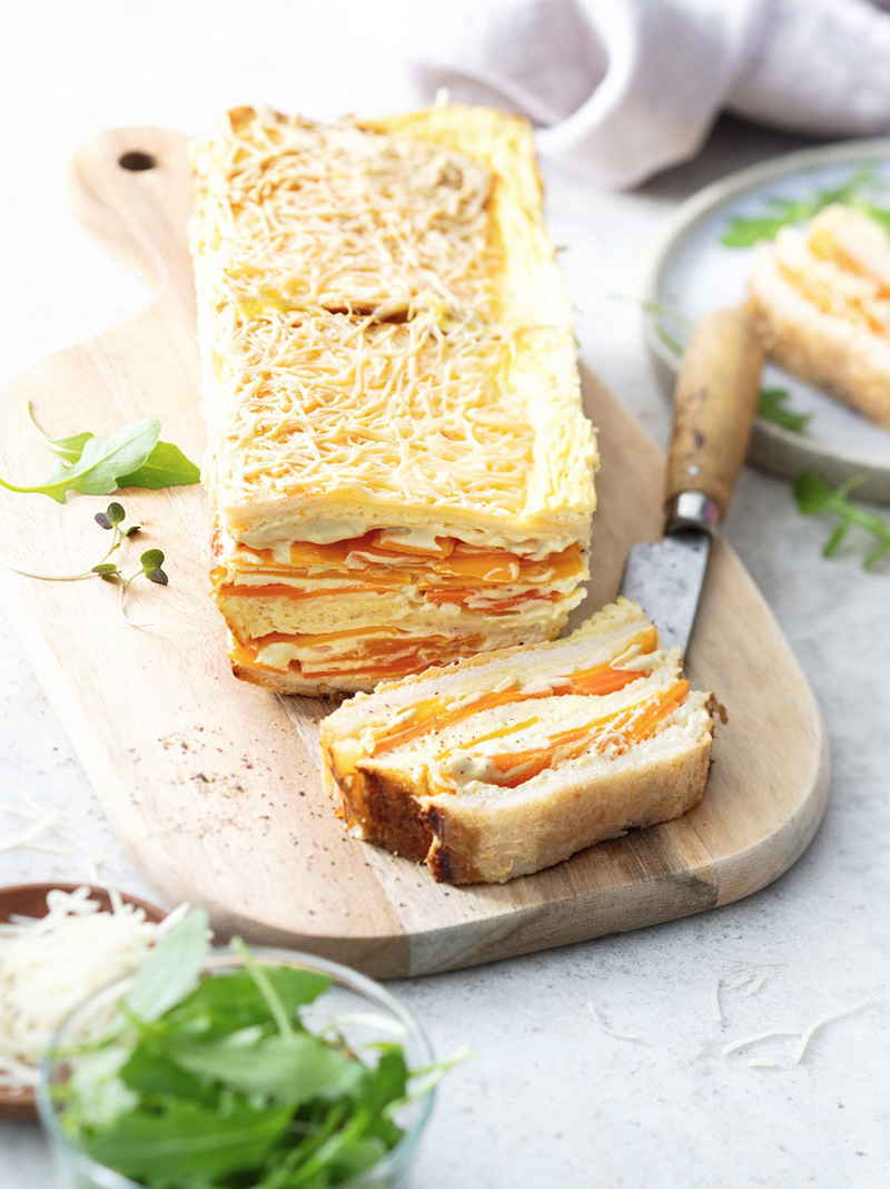 Croque cake légumes d’automne
