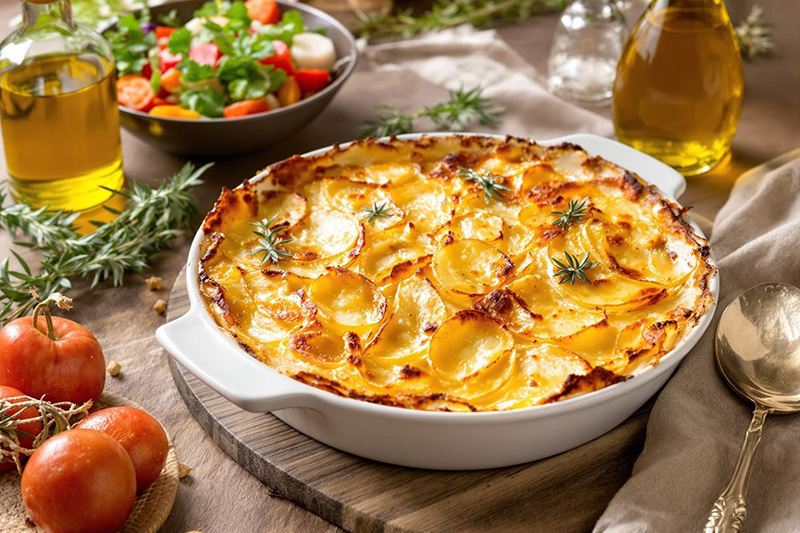 Gratin pommes de terre à l’ancienne
