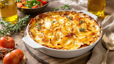 Gratin pommes de terre à l’ancienne