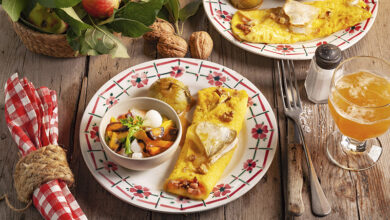 L’omelette automnale de Normandie