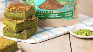 Mochi cake matcha sucre de fleurs de coco Daddy