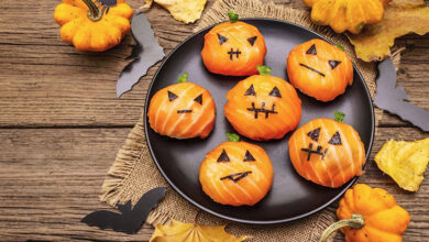 Monstres sushis d’Halloween