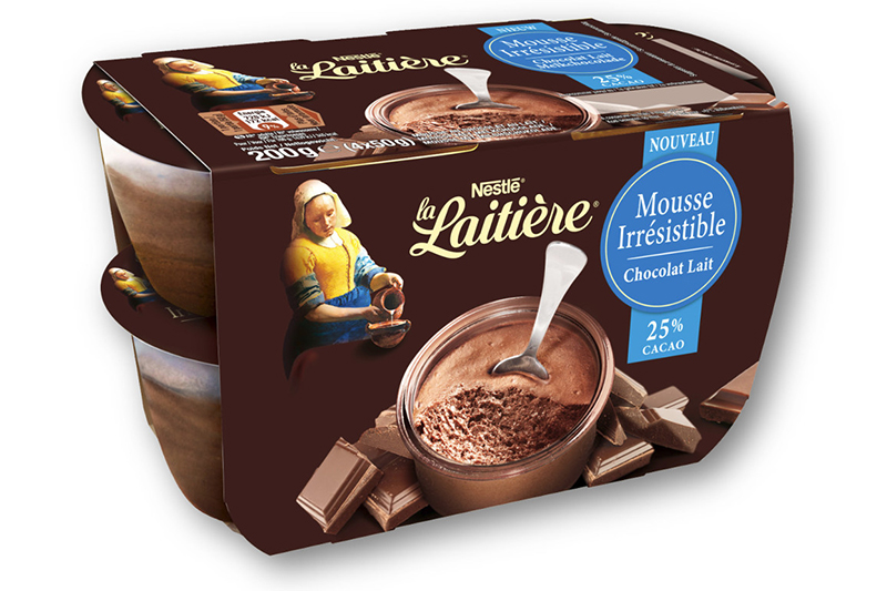 Mousse Irrésistible chocolat au lait 25%