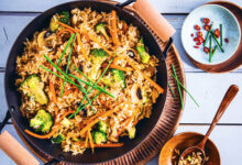 Riz sauté légumes façon asiatique