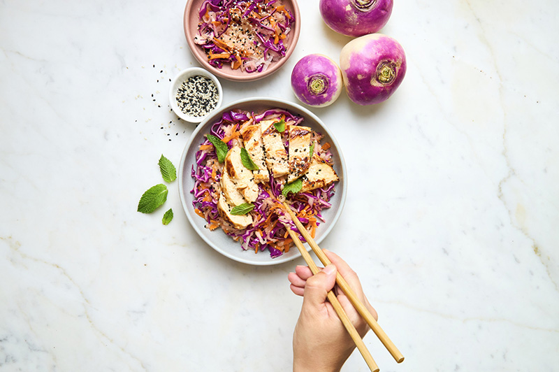 Salade thaï poulet grillé