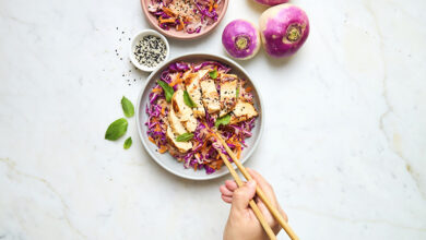 Salade thaï poulet grillé