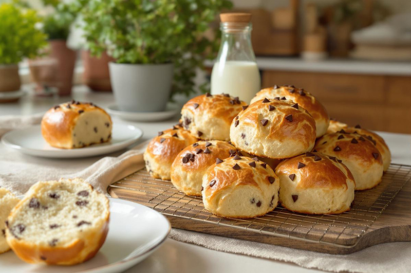 Briochettes pépites de chocolat