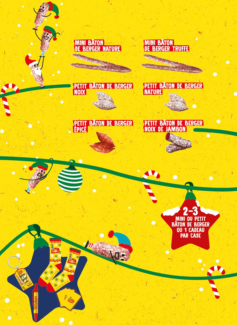 Calendrier de l’Avent Justin Bridou®