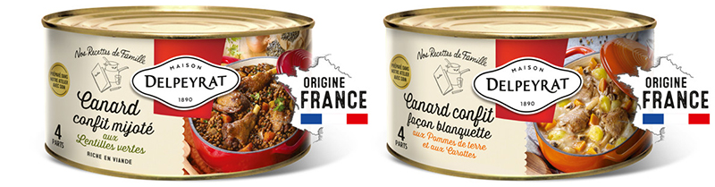 Canard confit mijoté Delpeyrat