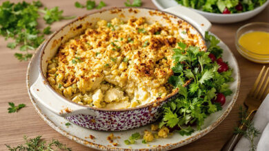 Crumble de cabillaud poireaux quinoa