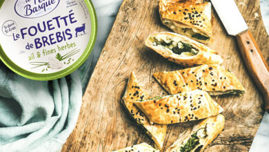 Feuilleté épinard fromage frais