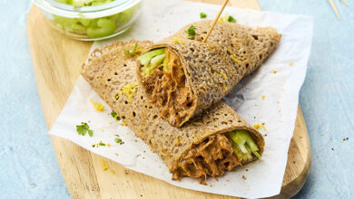 Galette sarrasin froide Pulled Chicken BORDEAU CHESNEL