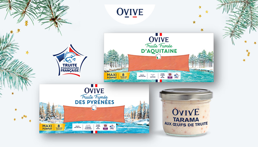 OVIVE truite française fêtes
