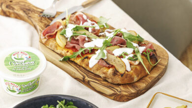 Pinsa poire jambon Petit Billy