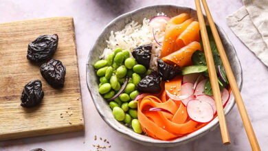 Poké bowl Pruneaux d’Agen IGP