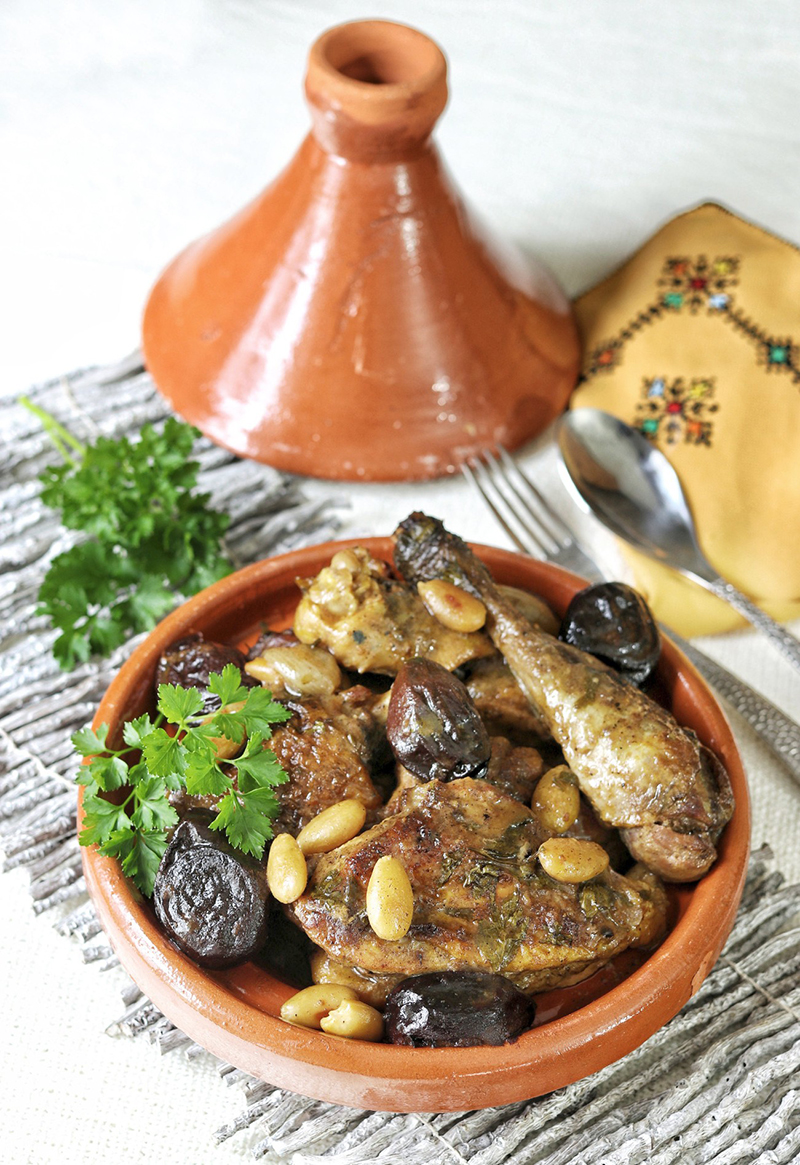 Tajine de Pintade pruneaux