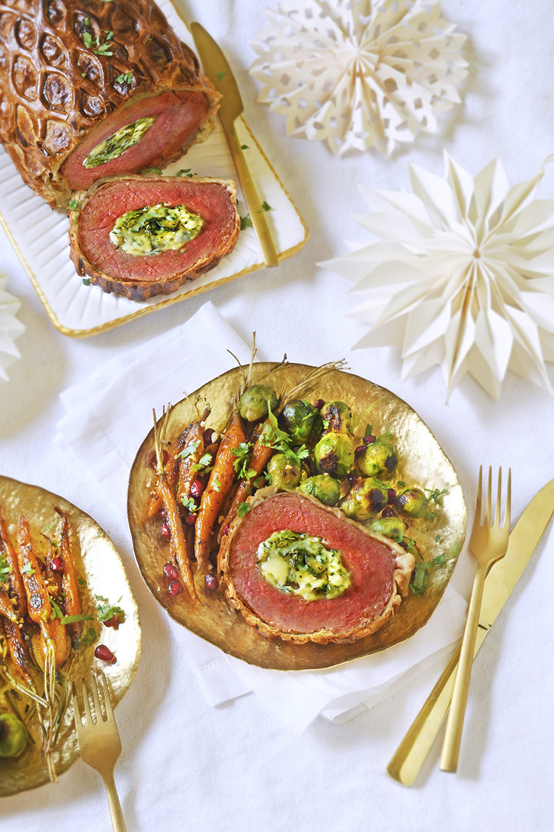 Bœuf croûte farci Bleu d’Auvergne