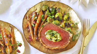 Bœuf croûte farci Bleu d’Auvergne