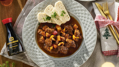 Goulasch de chevreuil champignons