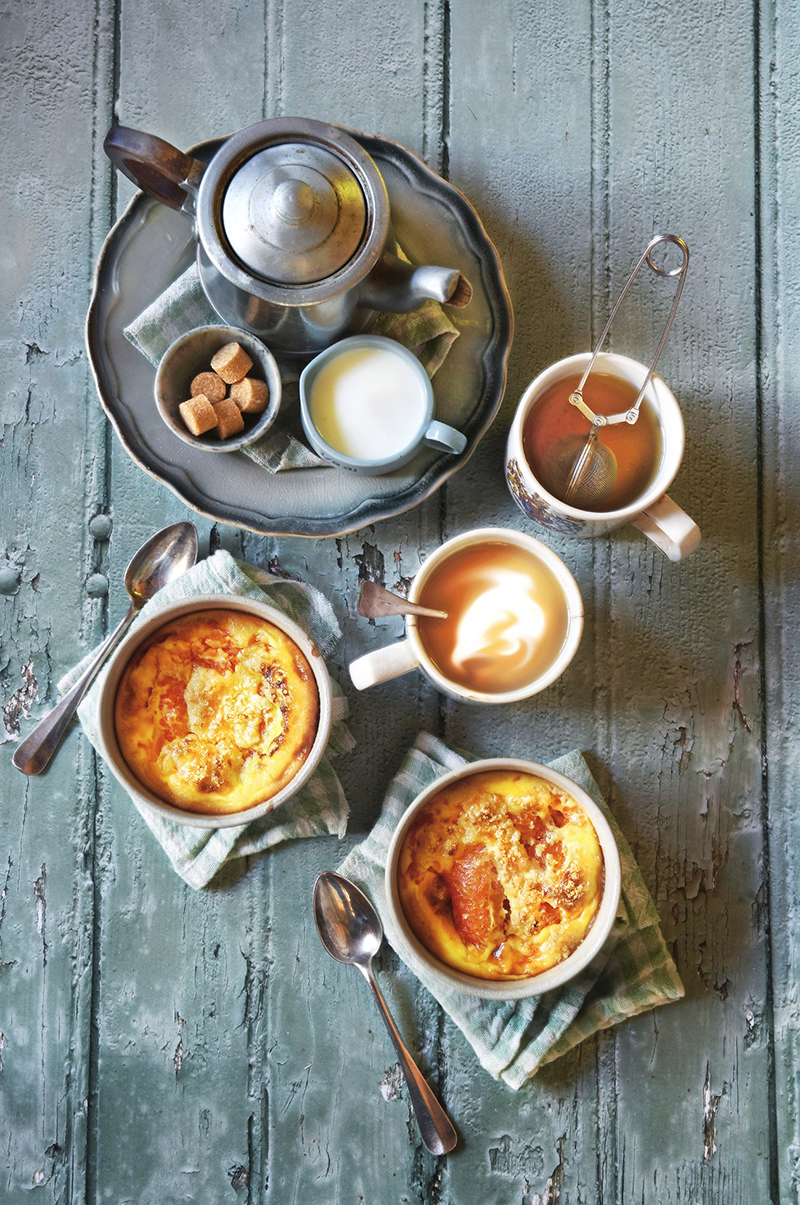 Gratin de pomelo et crumble