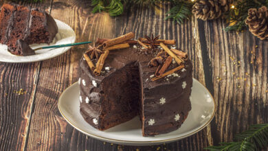 Layer cake chocolat Les 300 Laitiers Bio