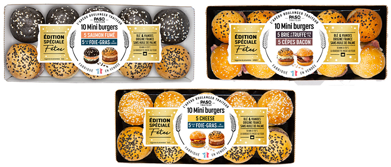 Mini Burgers L’Apéro Boulanger Traiteur