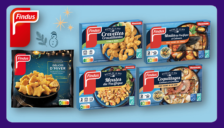 Findus nouveautés gourmandes fin d’année