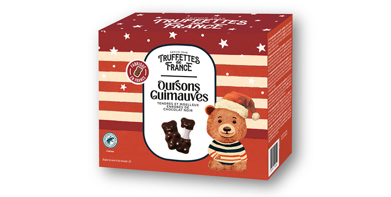 Oursons guimauves noir