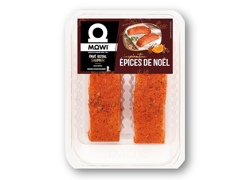 Pavés Royal de saumon MOWI® Épices de Noël 