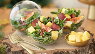 Salade de Noël Comté AOP Entremont, figues