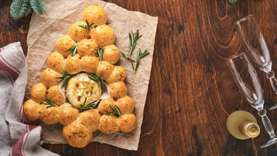 Sapin de Noël camembert PRÉSIDENT