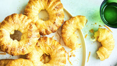 Beignets de pomme parfumés cannelle zestes d’orange Bio