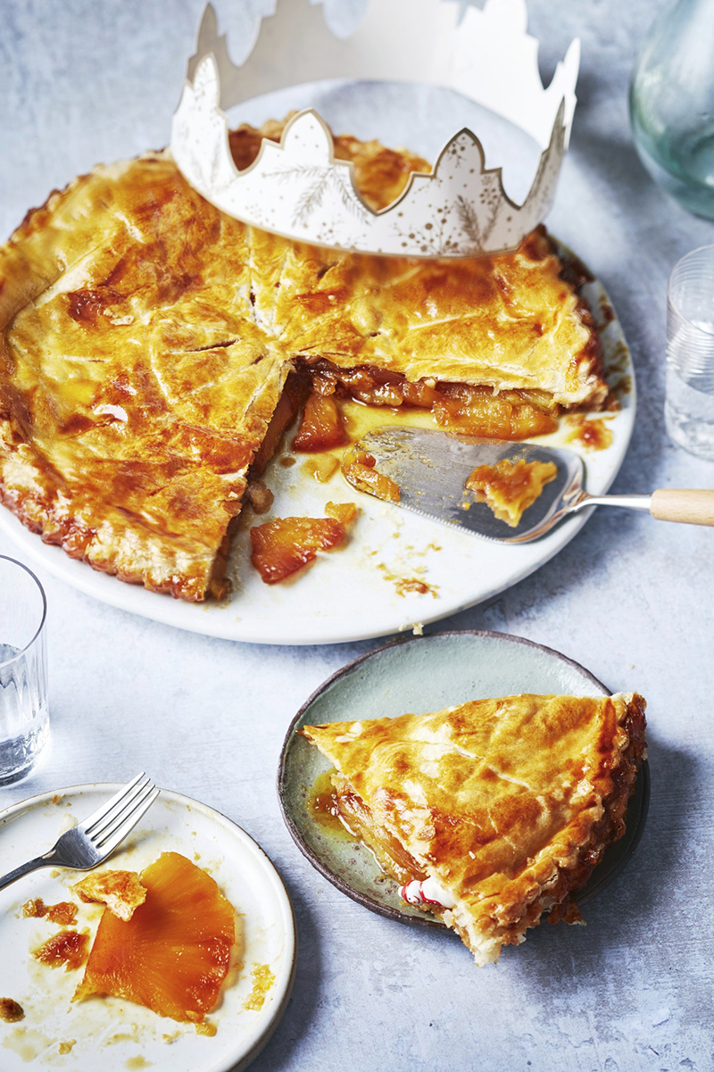 Galette des rois ananas façon tatin