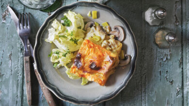 Gratin de cabillaud duo de fromages