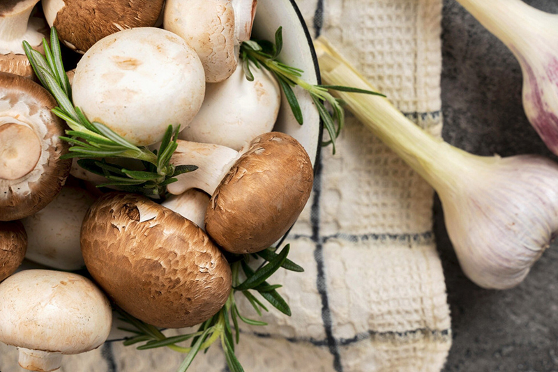 Champignons, univers de goûts