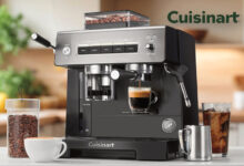 Machine Espresso, moudre, tasser, infuser