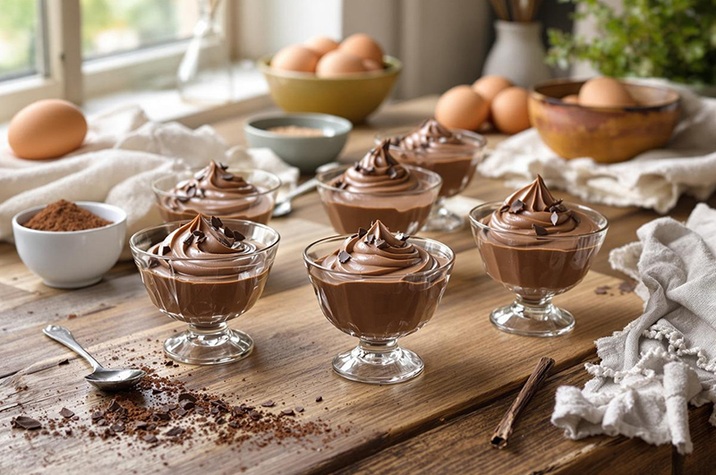 Mousse chocolat onctueuse