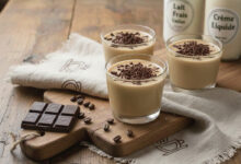 Crème dessert café maison