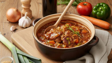 Joues de porc fondantes safran