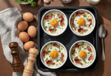 Œufs cocotte jambon Serrano