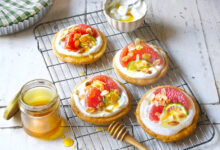 Pizza petit-suisse pomelo