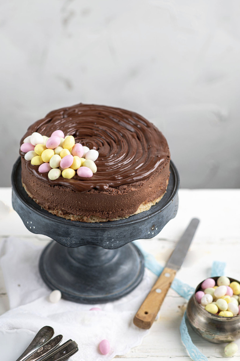 Entremet chocolat de Pâques