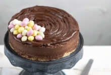 Entremet chocolat de Pâques
