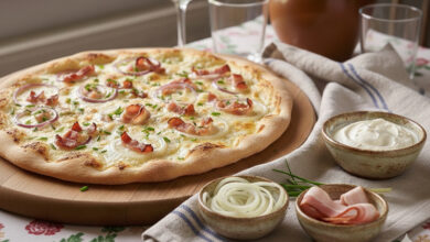 Flammeküeche traditionnelle