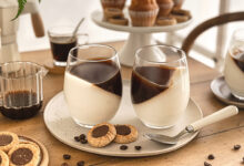 Panna cotta café yaourt nature